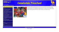 Desktop Screenshot of camelsdalepreschool.com